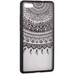 Husa Capac Spate Lace Design 2 Negru HUAWEI P8 Lite 2017, P9 LITE 2017