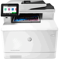 Multifunctional laser color HP LaserJet Pro MFP M479dw, Duplex, ADF, Retea, Wireless, A4, Alb
