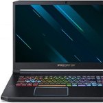 Laptop Gaming Acer Predator Helios 300 PH317-53-70A9 cu procesor Intel® Core™ i7-9750H pana la 4.50 GHz Coffee Lake, 17.3", Full HD, IPS, 144Hz, 16GB, 1TB HDD, NVIDIA GeForce RTX2070 8GB, Windows 10 Home, Abyssal Black