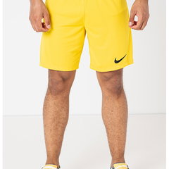 Nike, Pantaloni scurti cu tehnologie Dri-FIT pentru fotbal Park III, Galben, L