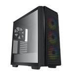 Carcasa DeepCool CG540, Mid-Tower, fara sursa, E-ATX negru