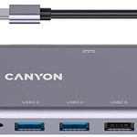 Canyon Multiport Universal USB Tip C 9-in-1, 100W, Canyon