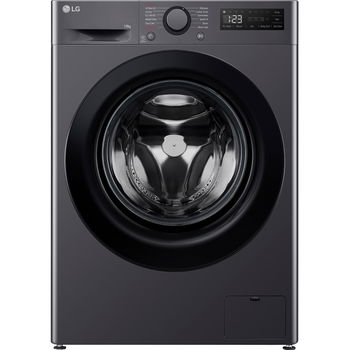 Masina de spalat rufe LG F4WR510SBM, 10 kg, 1400 rpm, Clasa A, Motor AI Direct Drive, AI Wash, Smart Diagnosis, Negru