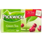 Ceai PICKWICK GREEN - verde cu merisor - 20 x 1,5 gr./pachet, Pickwick