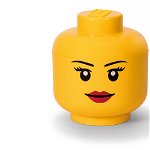 Cutie depozitare l cap minifigurina lego fata, Lego