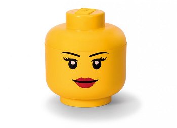 Cutie depozitare l cap minifigurina lego fata, Lego