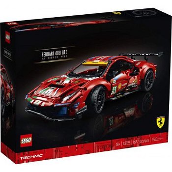 Lego Technic Ferrari 488 Gte (42125) 