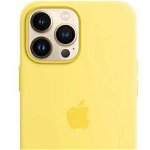 Husa Apple Husa de protectie Silicone Case with MagSafe pentru iPhone 13 Pro Max, Lemon Zest
