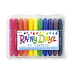 Set 12 creioane cu gel pentru geam si sticla - Rainy Dayz | Ooly, Ooly