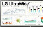 Monitor IPS LED LG 34inch 34WQ68X-W, UW-FHD (2560 x 1080), HDMI, DisplayPort, AMD FreeSync, Boxe (Alb) , LG