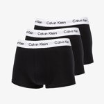 Calvin Klein Low Rise Trunks 3 Pack Black, Calvin Klein