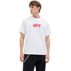 Tricou JACK &JONES UFC CN 48889 - Alb, Jack  Jones