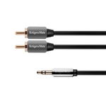 CABLU 3.5-2RCA 1.0M, Kruger&Matz