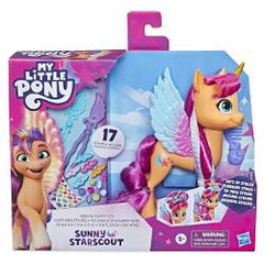 Figurina My Little Pony, Ribbon Hairstyles, Sunny Starscout, 15 cm