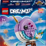 LEGO® DREAMZzz™ - Balonul cu aer cald in forma de narval al lui Izzie 71472, 156 piese