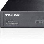 Switch TP-LINK TL-SG1016D, 16 porturi Gigabit, negru