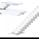 Baterie Baie din Alamă FRANCO 001 MIXXUS Premium, Monocomandă, Finisaj Alb, Racorduri Incluse, Mixxus