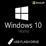 Microsoft Windows 10 Home, 32/64 bit, Multilanguage, Retail, USB