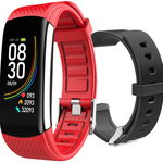 Smartwatch Rubicon Rnce59, Culoare Negru/rosu, Rubicon