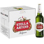 Bere blonda Stella Artois bax 0.66L x 12 sticle