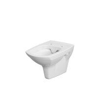 Vas wc suspendat rimless Clean on, Carina New, alb, Cersanit