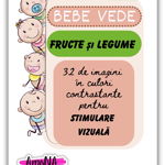 Fructe si legume. Bebe vede, -