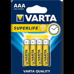 Baterii Varta tip AAA set 4 buc., Varta