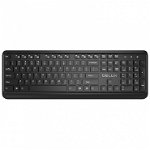 Tastatura KA190G + Mouse M320GX, Wireless, Black, Delux