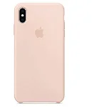 Husa Apple iPhone XS Max Silicone Case Sand Roz