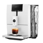 Espressor automat Jura ENA 4 Full Nordic White EB, 1450 W, 15 bar, 1.1 l, recipient boabe 125 g, 4 bauturi, WiFi, afisaj color, rasnite AromaG3, incalzire Thermoblock, alb