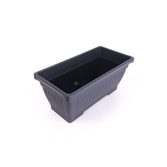 Jardinieră cu suport Verbena 59,9x19,7x15,7 antracit