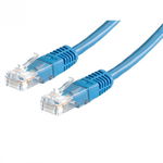 Cablu de retea RJ45 MYCON UTP Cat.6 0.5m Albastru, CON1524, MYCON