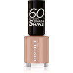 Rimmel 60 Seconds Super Shine lac de unghii culoare 708 Kiss In The Nude 8 ml, Rimmel