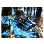 Tablou afis Mortal Kombat - Material produs:: Poster pe hartie FARA RAMA, Dimensiunea:: 70x100 cm, 