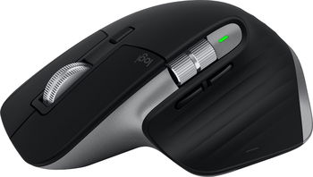 Mouse cu laser, Logitech, MX MASTER 3S, Gri