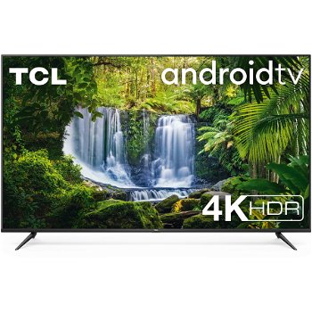 Televizor TCL 43P616, 108 cm, Smart Android, 4K Ultra HD, LED, Clasa E
