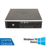 Desktop Refurbished Calculator HP 8200 Elite, Intel Core i5-2400S 2.50GHz, 8GB DDR3, 320GB SATA + Windows 10 Home, HP