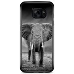 Bjornberry Shell Samsung Galaxy S7 - Elefant negru/alb, 