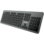 Multimedia  bluetooth 5.1 keyboard  MAC Version 104 keys  slim design with low profile silent keys US layout  Size 439.4*135.3mm* 23.2mm 526g