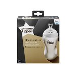Set 2 biberoane PP tetina silicon Closer to Nature 3 luni+, 2 x 340ml, Tomme Tippee, Tommee Tippee