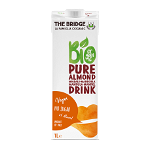 Lapte vegetal de migdale 6% fara zahar 1l eco-bio, The Bridge, The Bridge