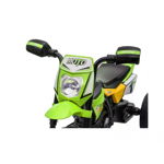 Tricicleta tip motocicleta electrica pentru copii M4 R-Sport verde, R-Sport
