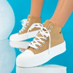 Pantofi Sport, culoare Maro, material Textil - cod: P10736, Coli