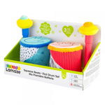 Jucarie Lamaze Primul Meu Set de Tobe Multicolor, TOMY