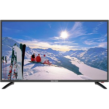 Televizor LED 40 Mega Vision MV40FHD703, 101 cm, clasa A+, FHD, USB, HDMI, DVB-T &DVB-C, Mega Vision