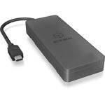 IcyBox External enclosure for M.2 SATA SSD, USB 3.1 Type-C