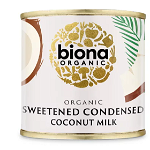 Lapte de cocos condensat bio 210g Biona, Biona