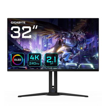 Monitor Gaming Gigabyte AORUS FO32U2P, GIGABYTE