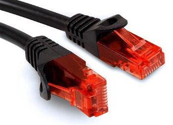 Maclean MCTV-743 Patchcord UTP cat6 Cable plug-plug 5m black, MACLEAN