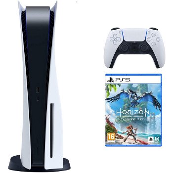 Consola PlayStation 5 + Joc PS5 Horizon Forbidden West